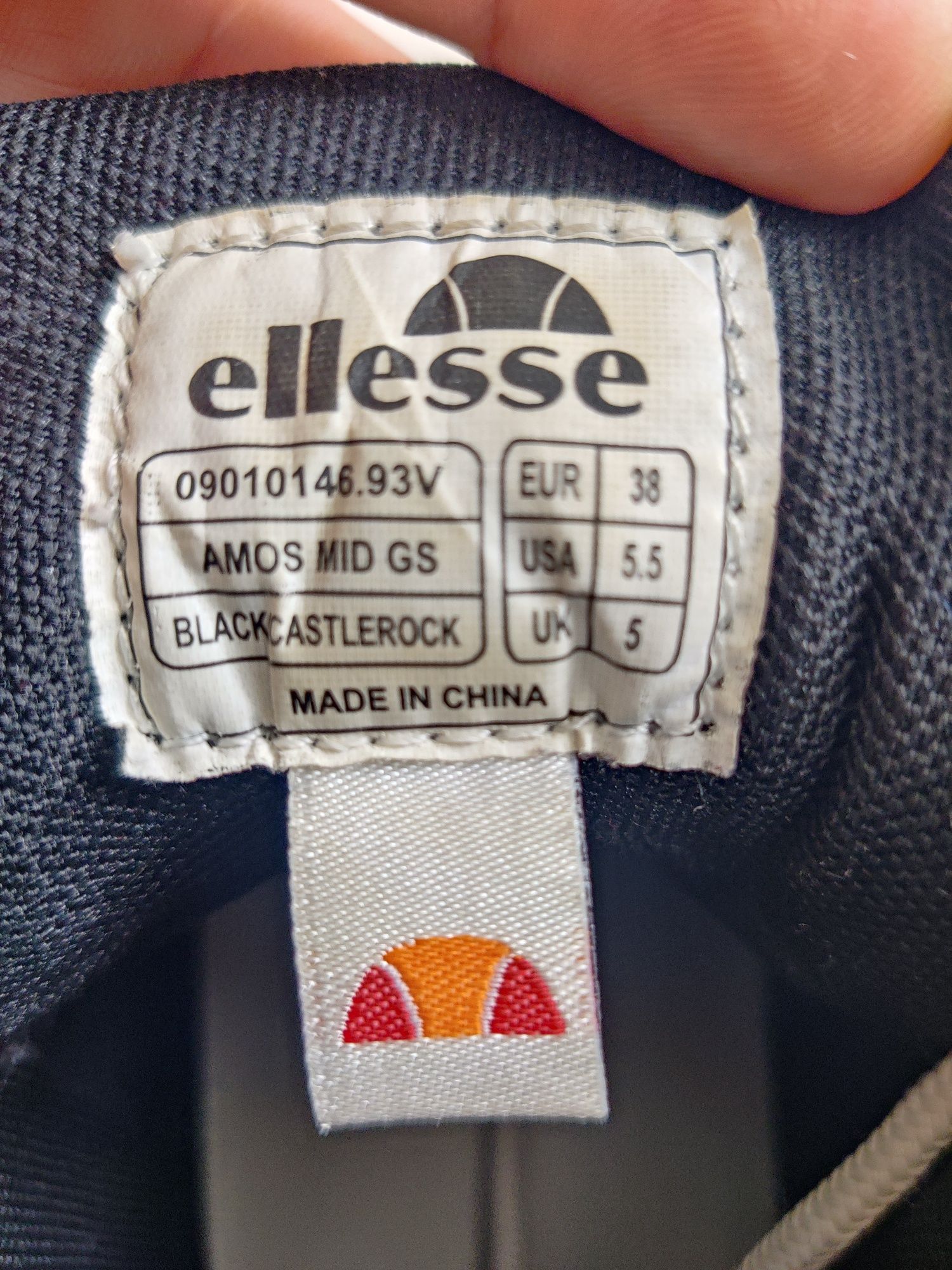 Високі Кросівки Ellesse Кеди Хайтопи 38 розмір