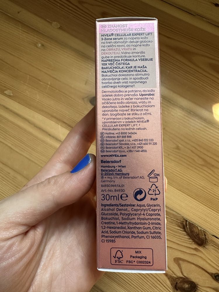 Nivea Expert Lift Cellular serum bakuchiol nowe nieużywane 30 ml