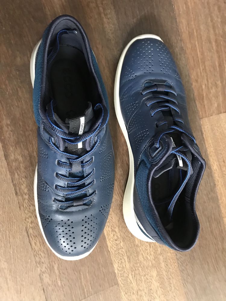 Damskie buty sportowe ECCO soft 37 niebieskie jak NOWE