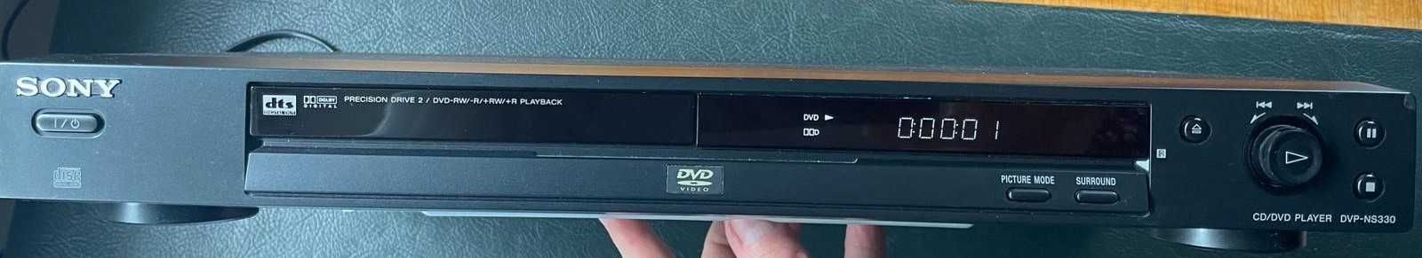 Odtwarzacz CD/DVD Sony DVP-NS330 czarny