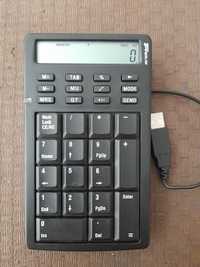 Teclado numérico com calculadora de 12 digitos