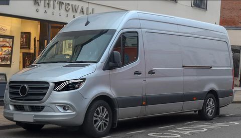 Projektorowe Lampy Przednie LED Mercedes Sprinter - Styl Maybach z DRL