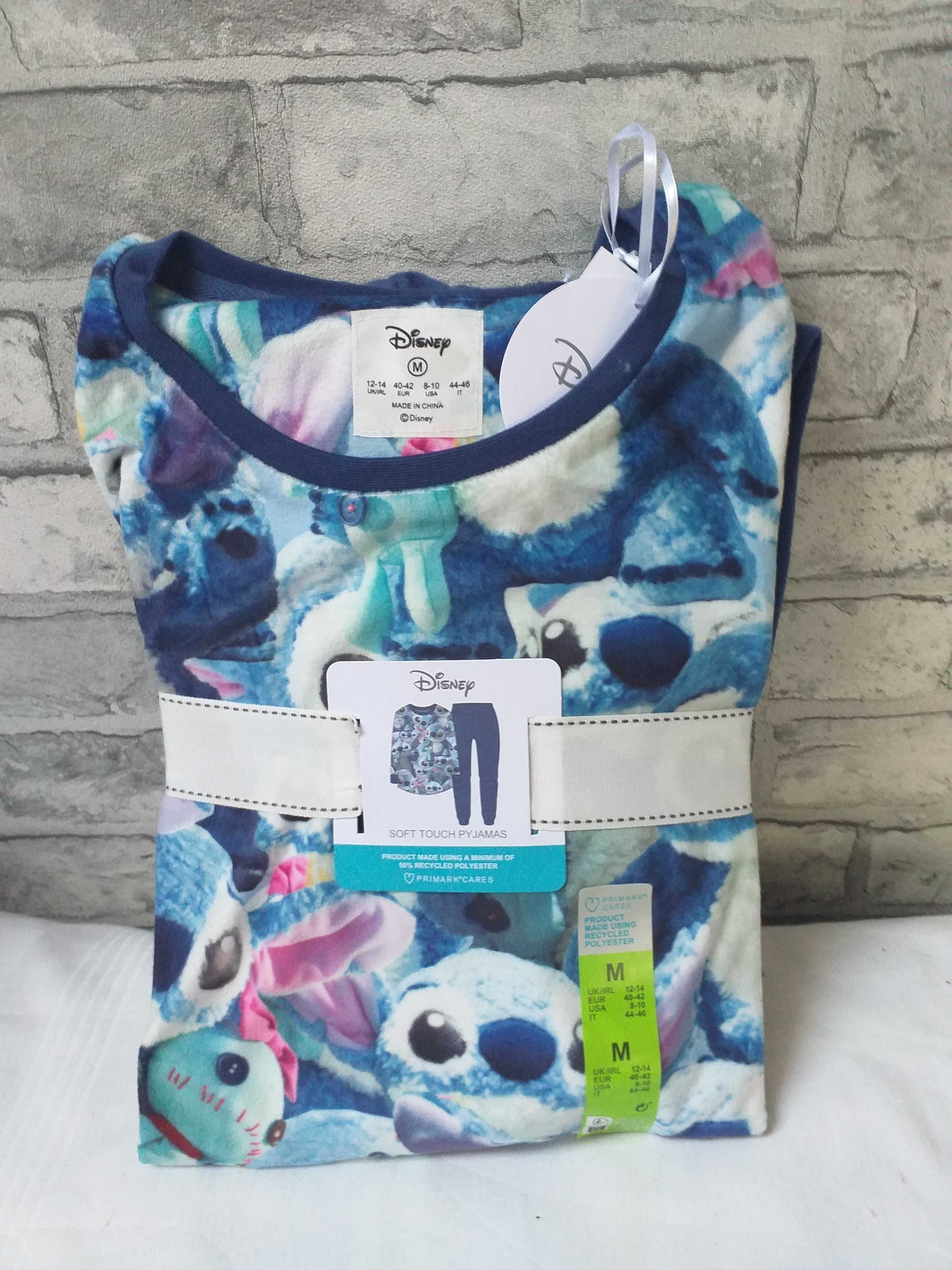 STITCH piżama z weluru Primark