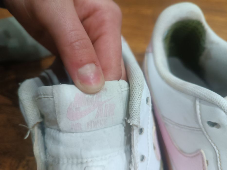 Nike air force 1 biało różowe 37/5