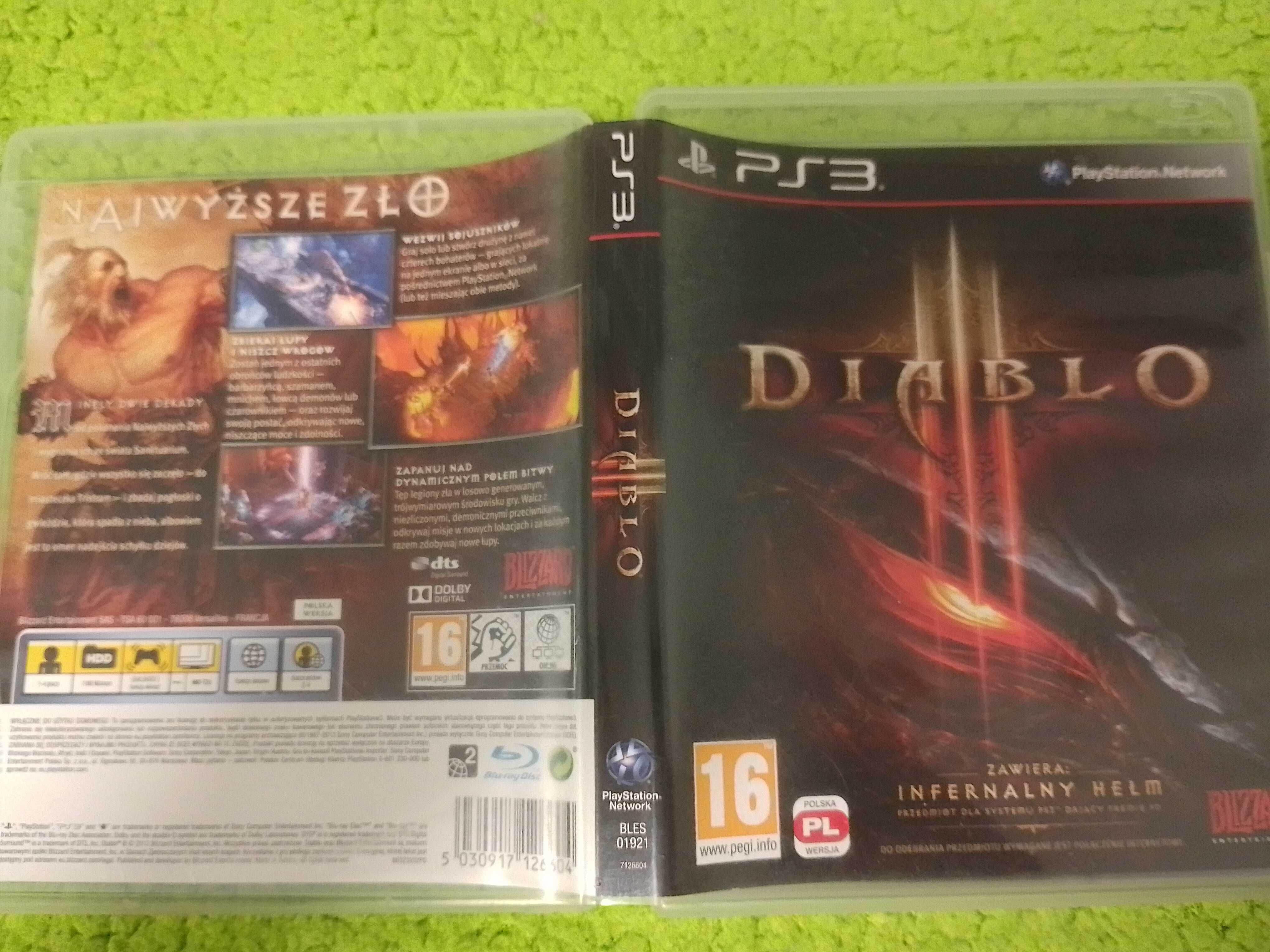 PS3 Diablo 3  PL