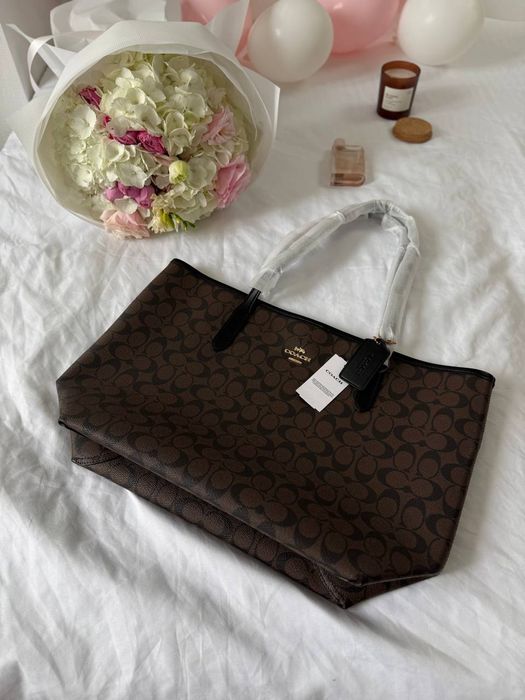Сумка коричнева Coach