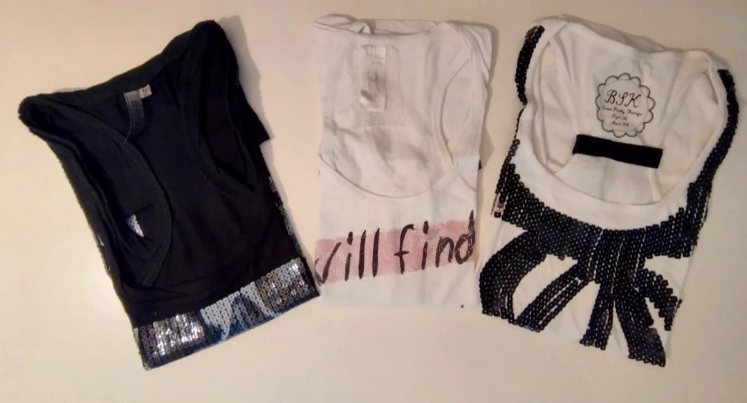 Conjunto de tops da Bershka