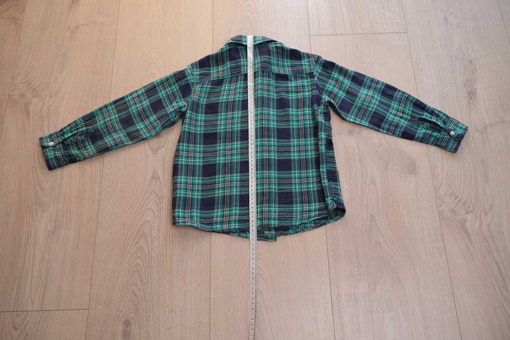 Zielona koszula dla chłopca (H&M, 116 cm)