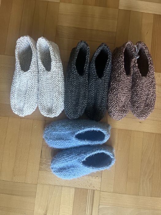 Kapcie ręcznie robione