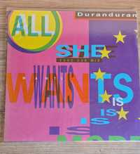 Pkyta winylowa Duran Duran  All She Wants Is