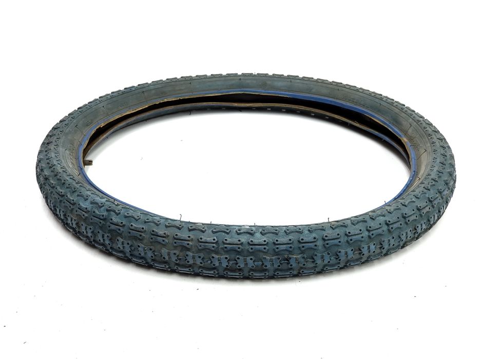 Opona Stomil Motylek 20x2,125 niebieska 1996 rok Romet BMX American