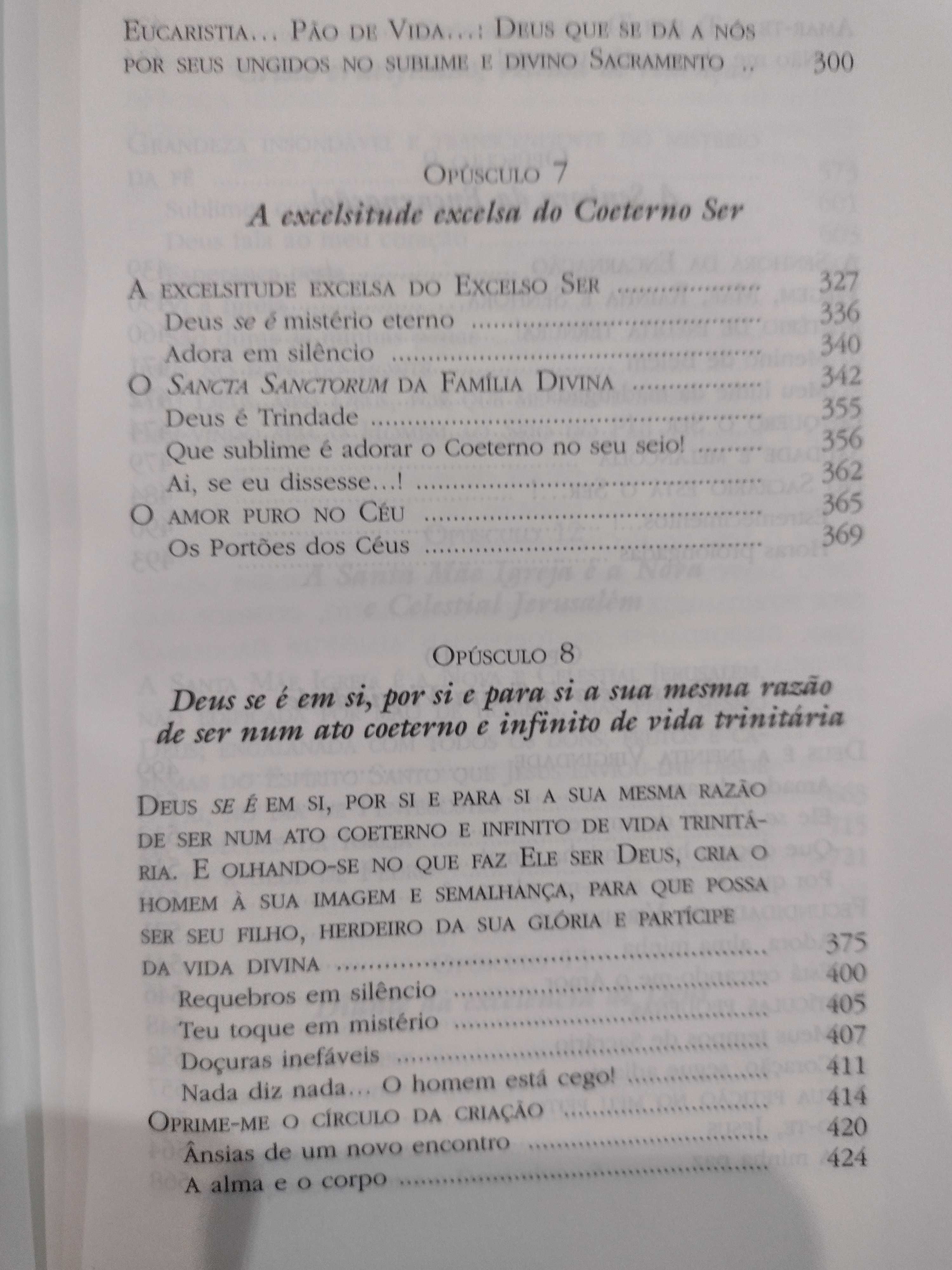 Luz na noite, O Mistério da Fé dado em sabedoria amorosa