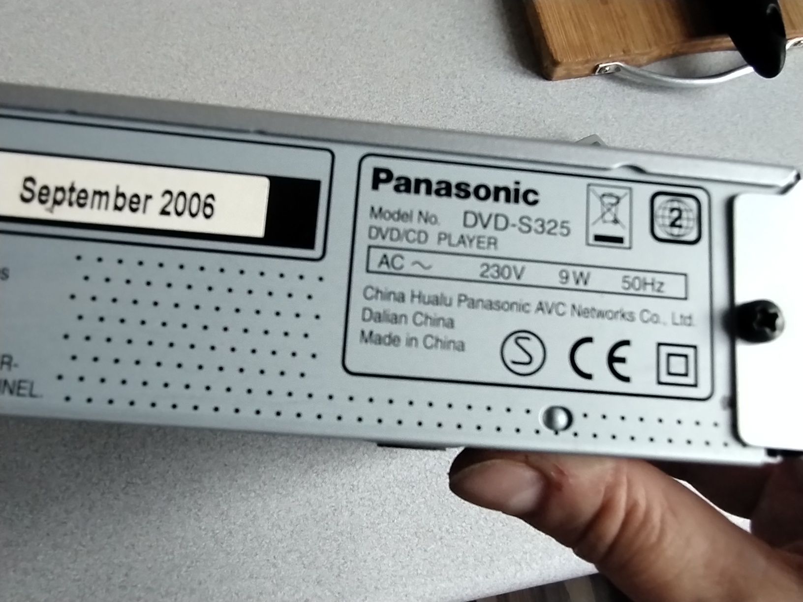 Odtwarzacz DVD Panasonic S325