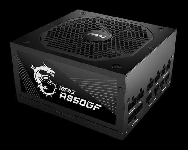 Блок живлення MSI MPG A750GF, A850GF  80+ gold
