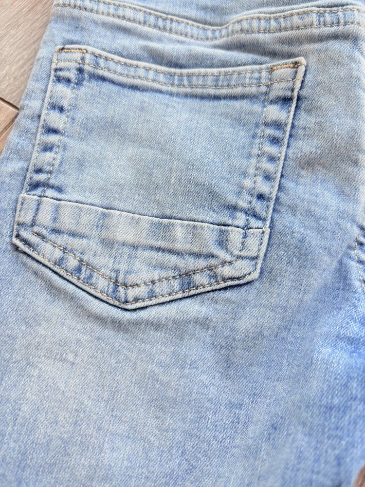 Spodenki jeansowe dla chłopca Denim skinny 122