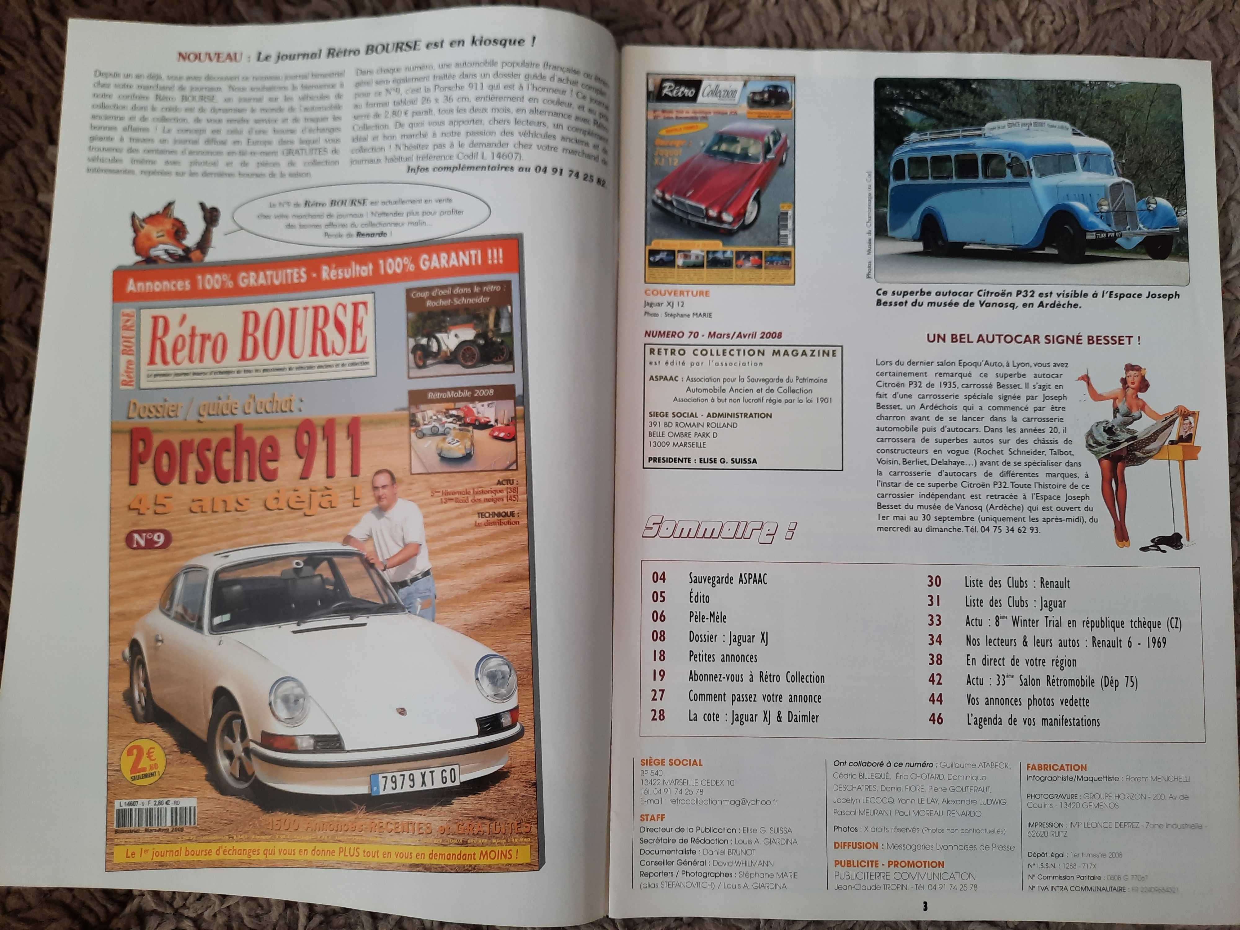 Retro Collection Magazine- 2 numery magazynu motoryzacyjnego