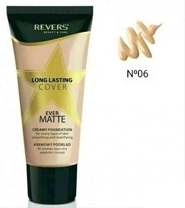 REVERS LONG LASTING COVER Matujący Podkład 06 Nude