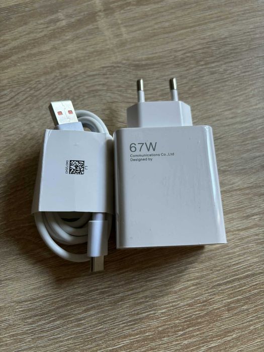 Ładowarka sieciowa 67W do Xiaomi / POCO + kabel 1m C