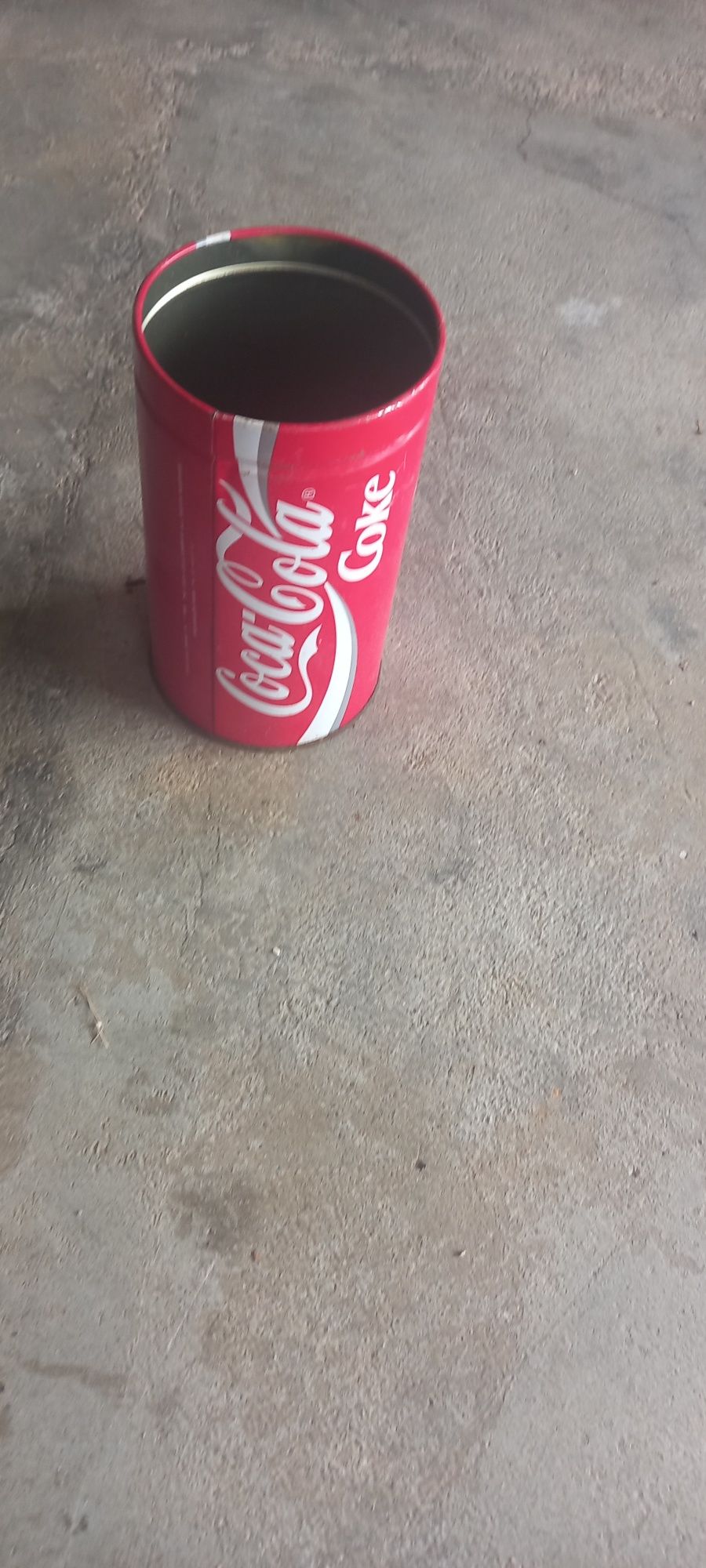 Lata antiga da coca-cola