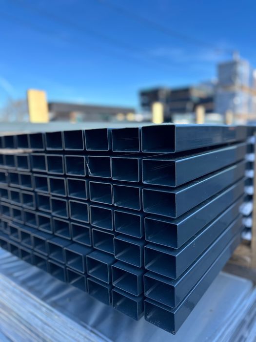 --> OKAZJA! Słupki II gat. Cena 13zł/sztuke 2.3m 60x40 Grafit Antracyt