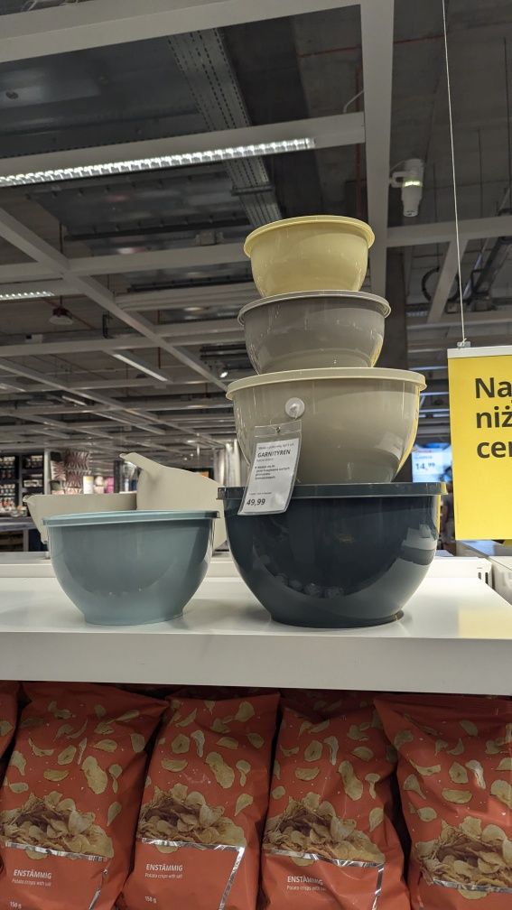 650 грн Миски 5шт в наборі ikea икеа в наявності