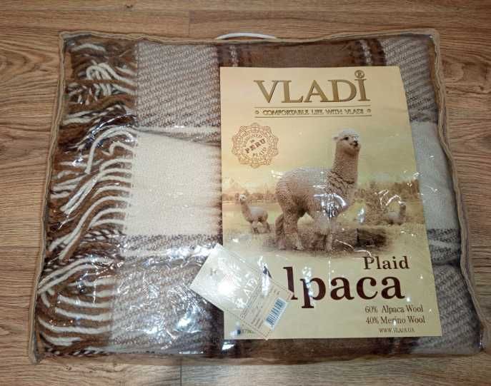 Sprzedam kocyk z Alpaka + Merino (170*210)