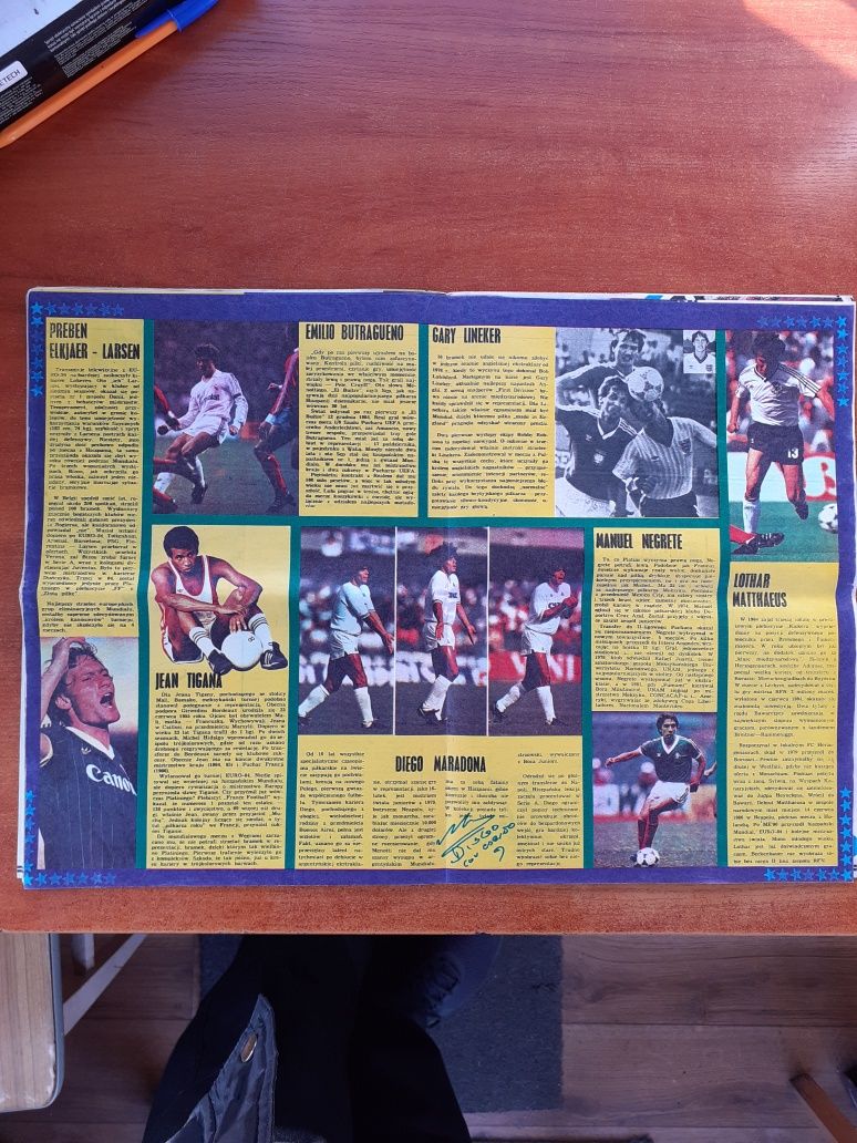 Magazyn SPORT 1986 r.- Piłka nożna - Mundial Meksyk oraz Żużel