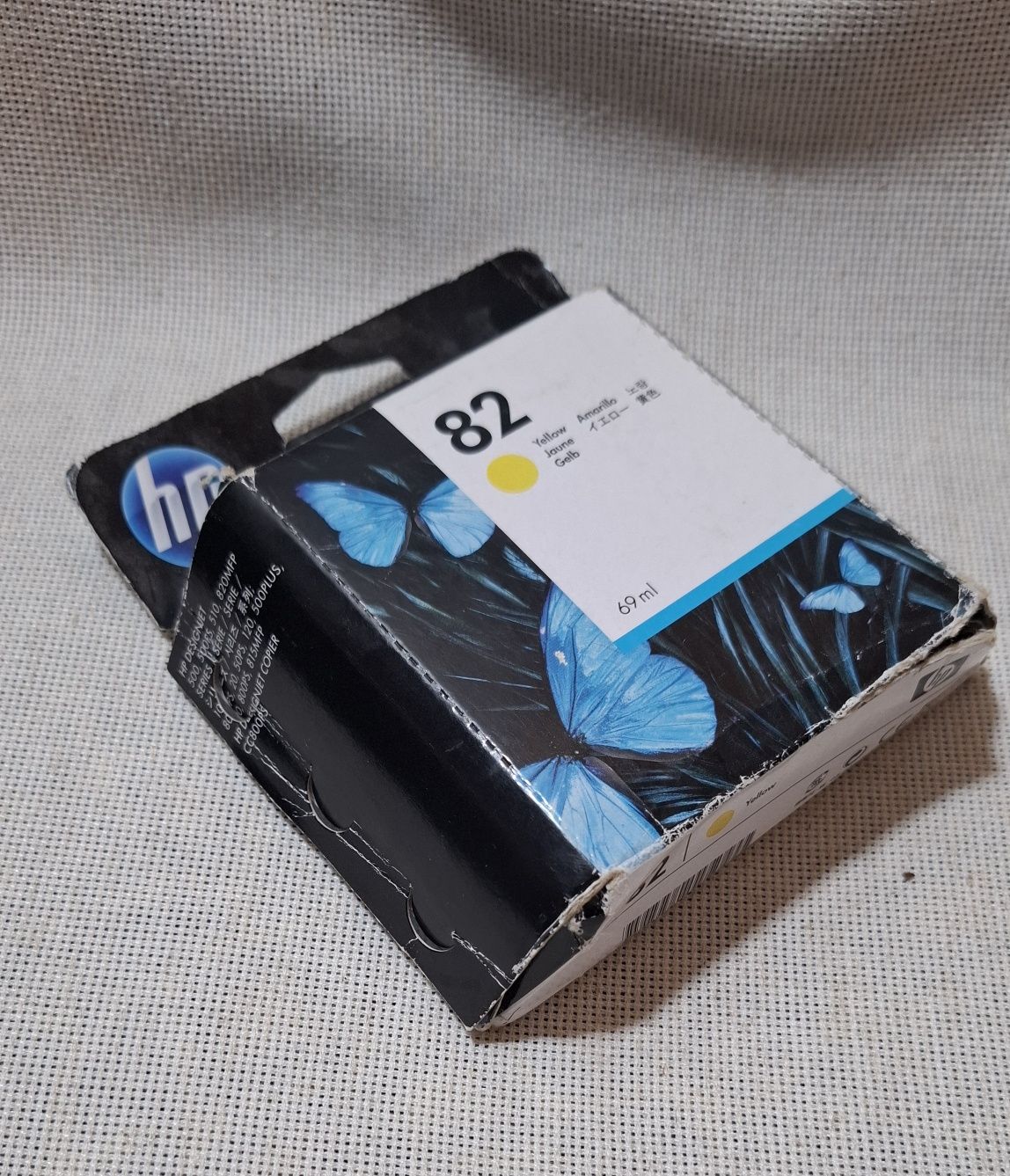 Картридж оригінальний HP 82 Yellow C4913A