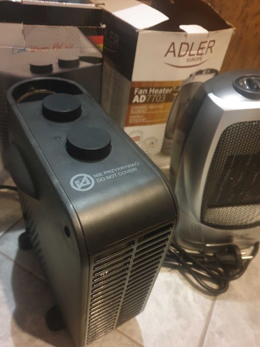 Termowentylator do grzania z grzałką ceramiczną Adler AD 7703