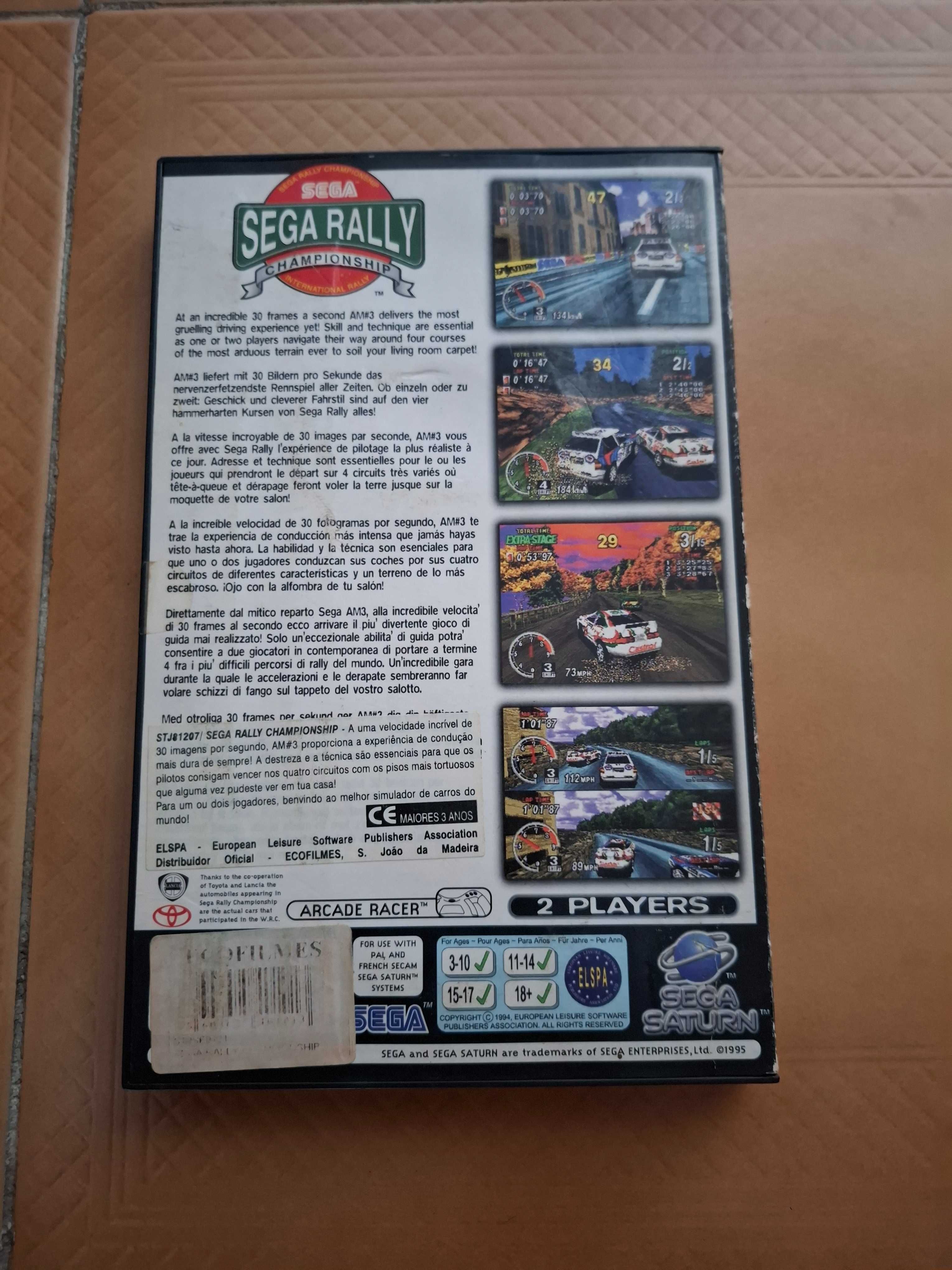 Sega Rally Championship - Sega Saturn