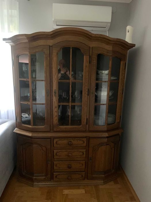 Komoda  z Witryną Ława i szafka RTV