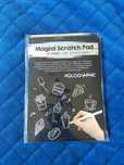 Notes wydrapywanka Magical scratch pad