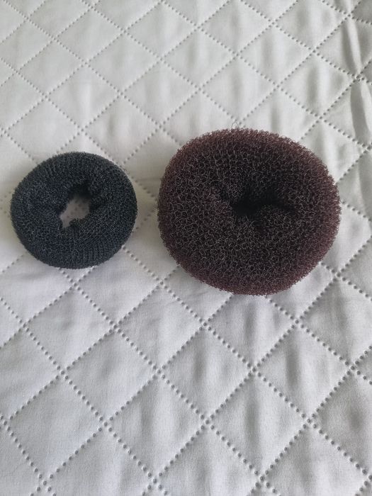 Wypełniacze do koka brązowy średnica 9cm, czarny 6 cm