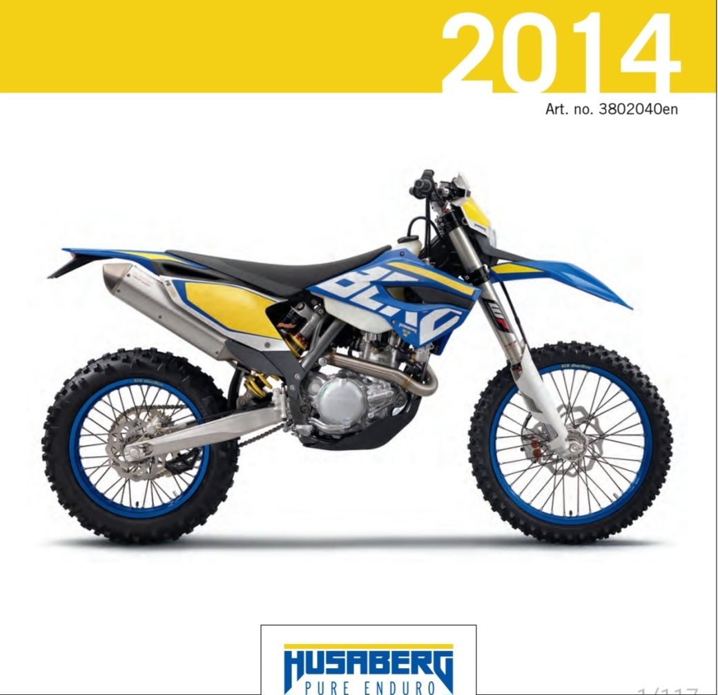 Husaberg fe 450 de 2014