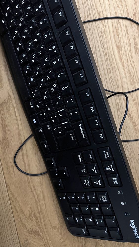 Клавіатура Logitech keyboard K120 for Business