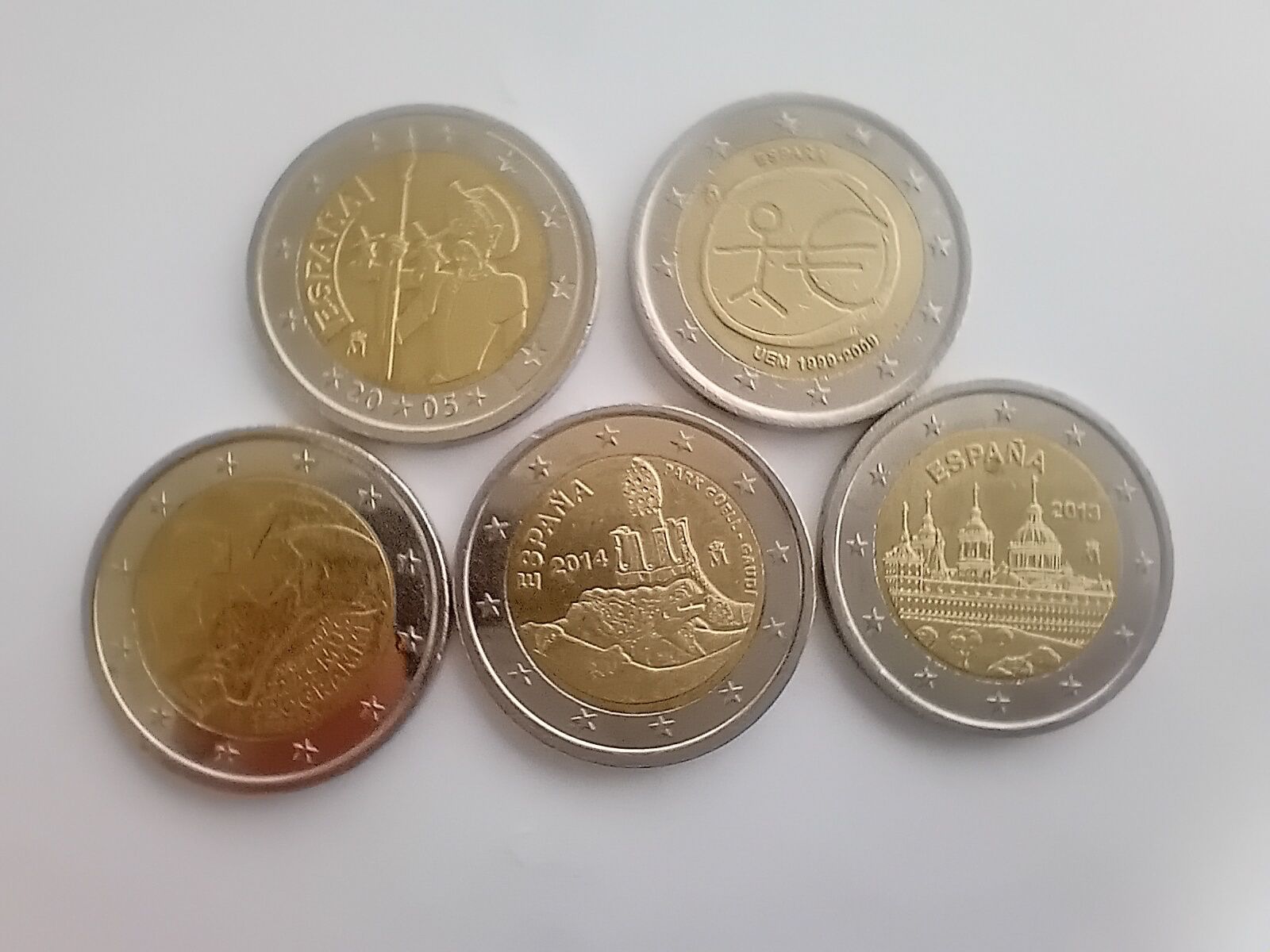 Moedas de 2€ Espanha