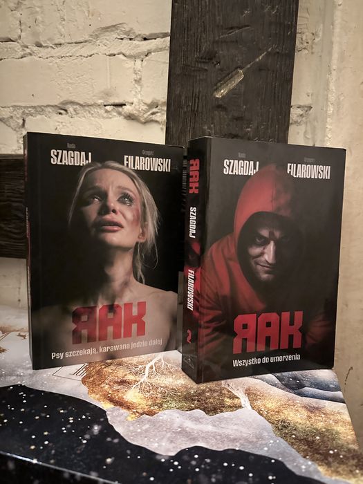 Grzegorz Filarowski Nadia Szagdaj Rak dwa tomy