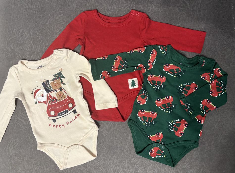 Świateczne body roz. 68