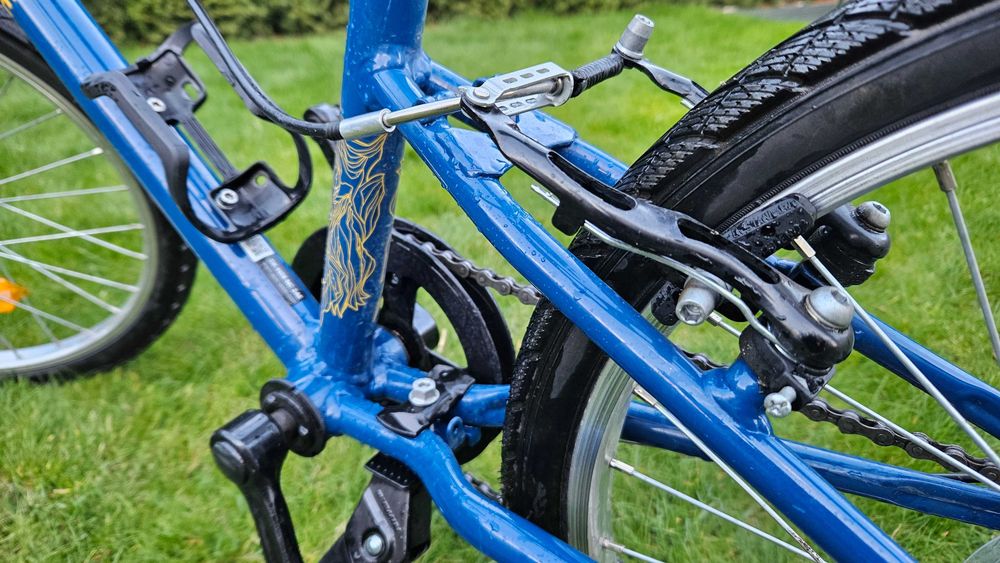 Rower trekkingowy dziecięcy Riverside 120 - koła 20" +stopka, +uchwyt