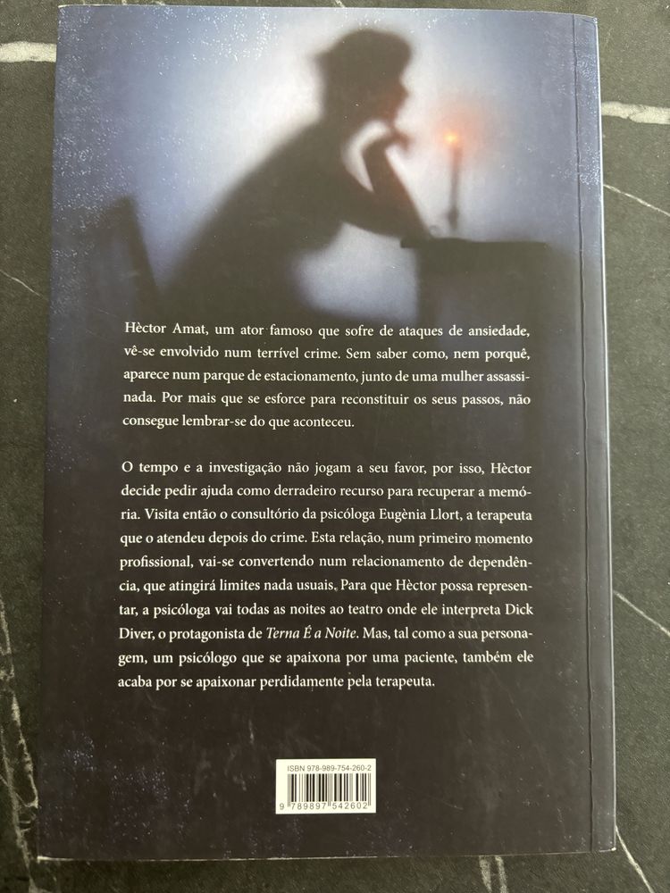 Livro “A terapeuta” de Gaspar Hernandez