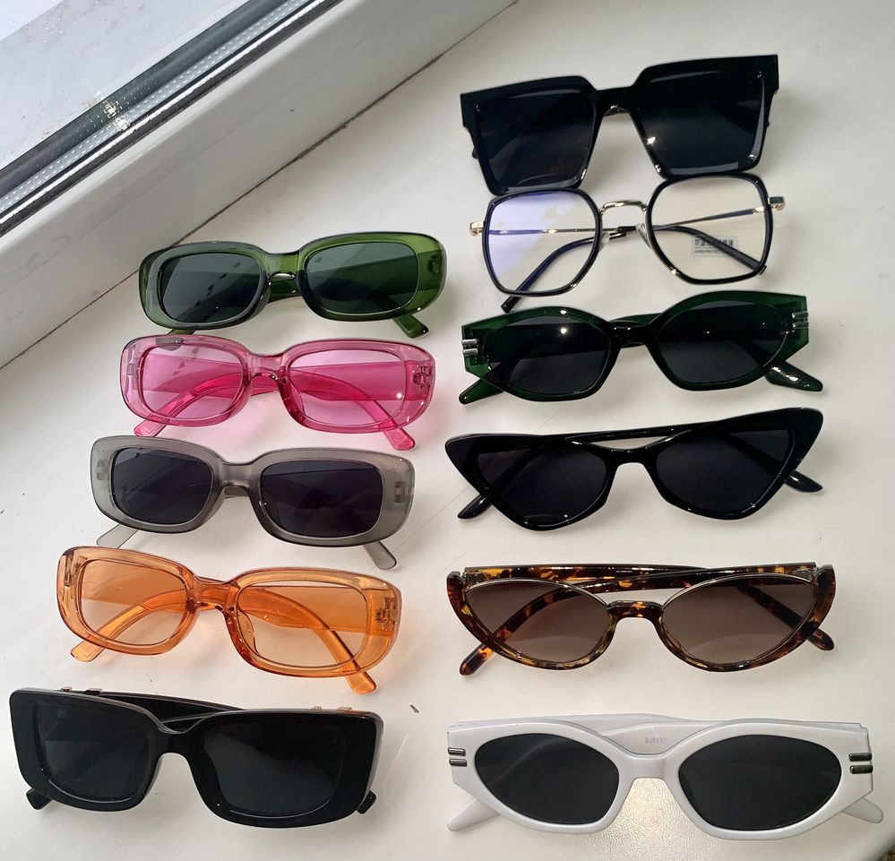 Очки женские солнцезащитные имиджевые очки новые