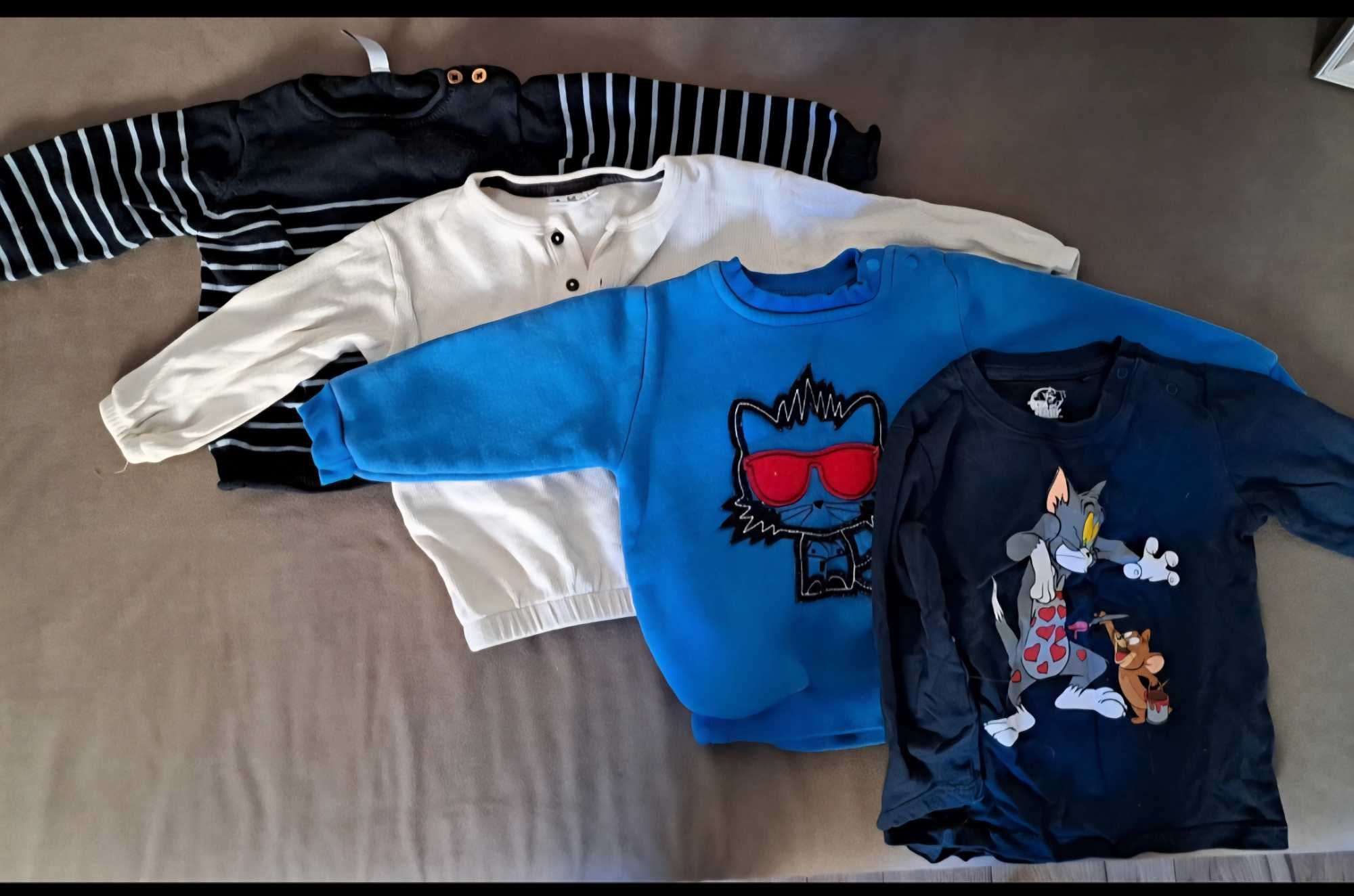 Bluzy chłopięce rozmiar 80