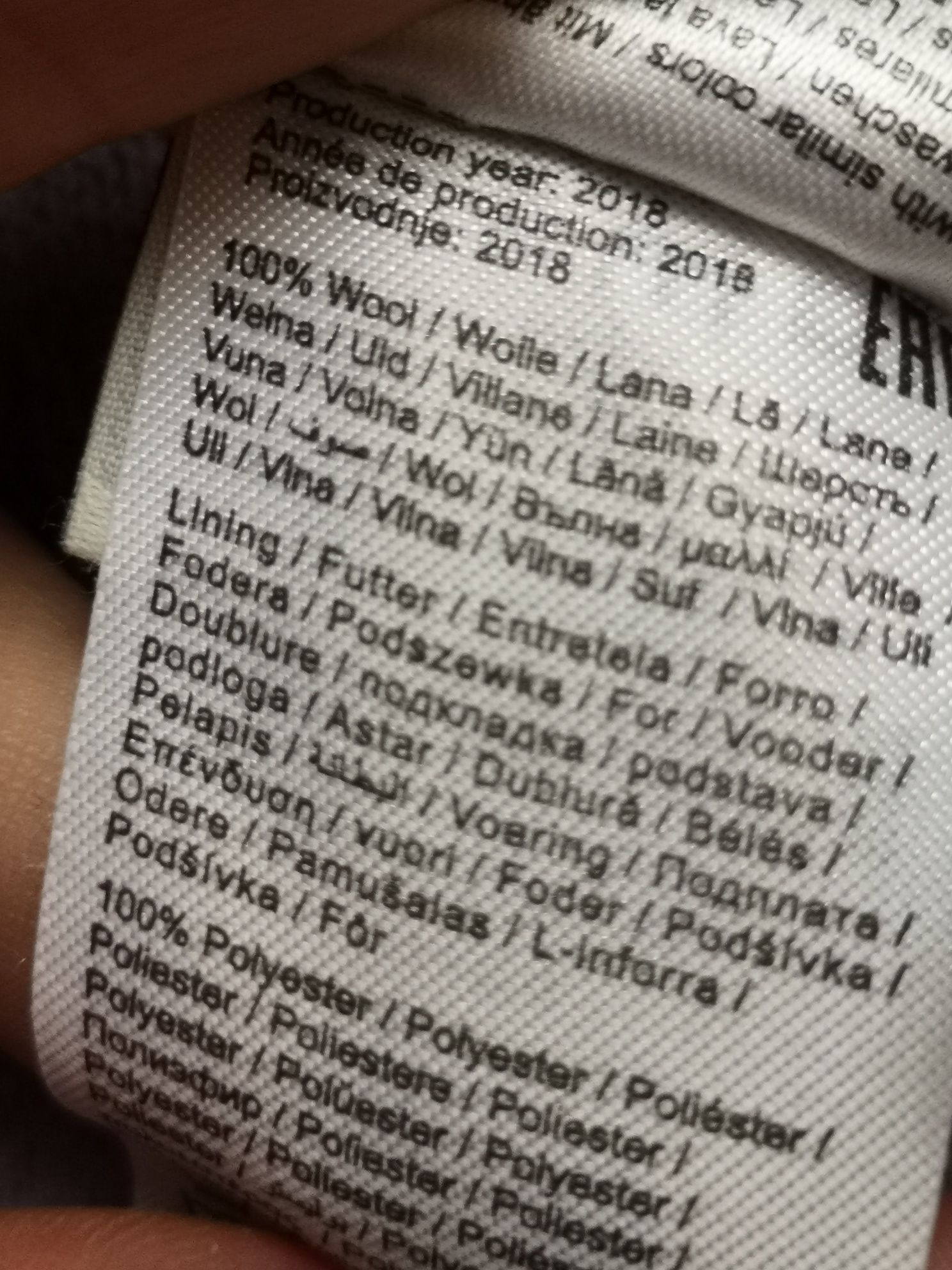 Kominiarka wełniana dla dziewczynki