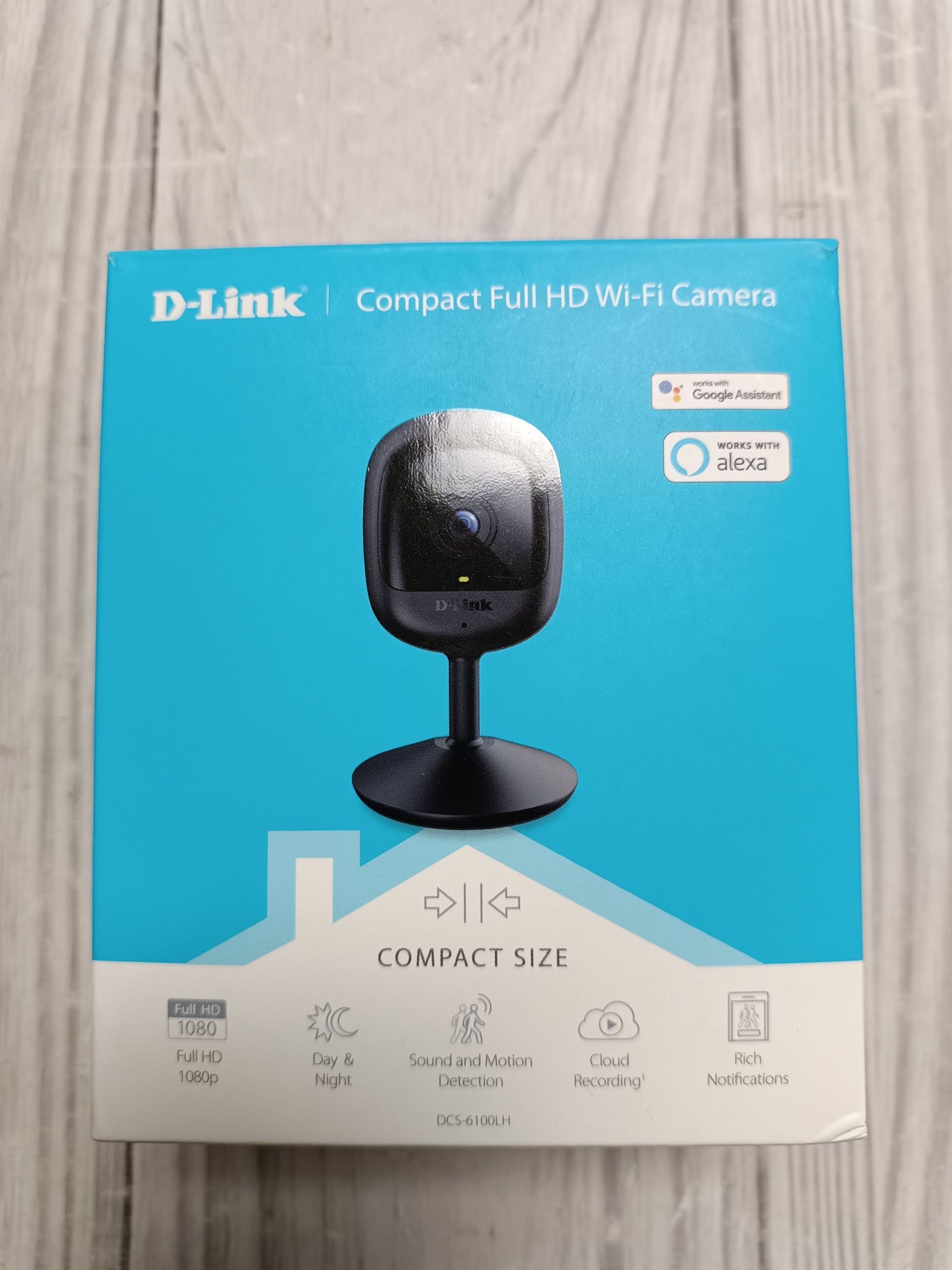 D-Link DCS-6100LH Wi-Fi  компактна відеокамера Full HD