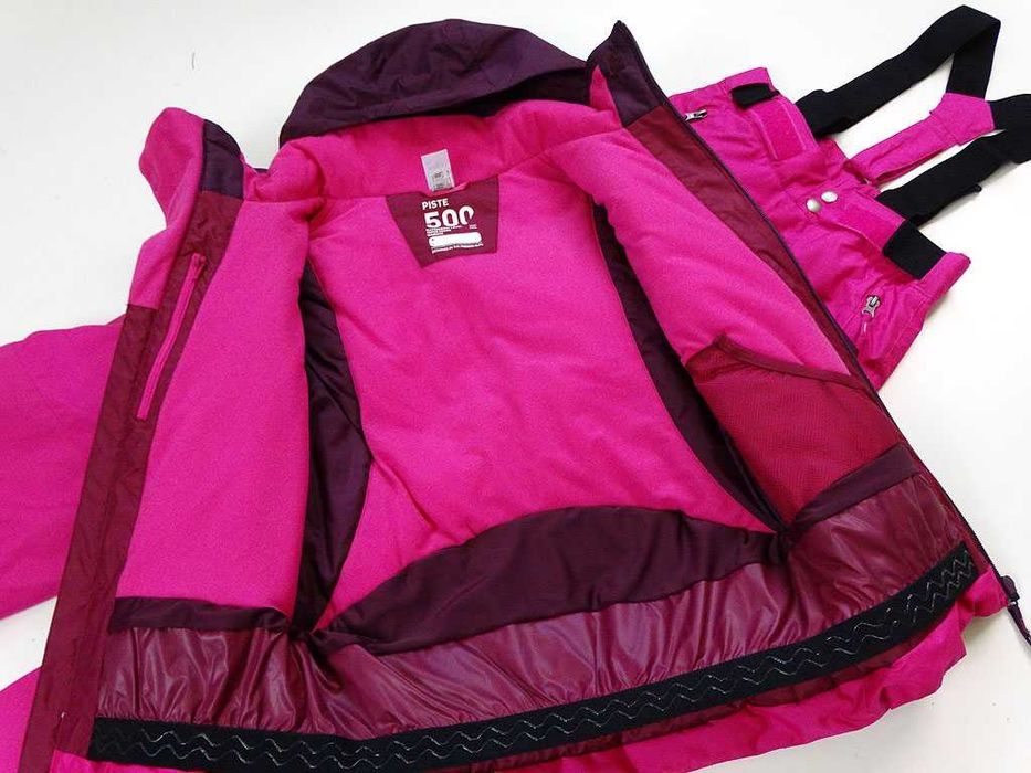 Kurtka Narciarska + Spodnie Narciarskie Wedze 12 Lat Dziewczynka