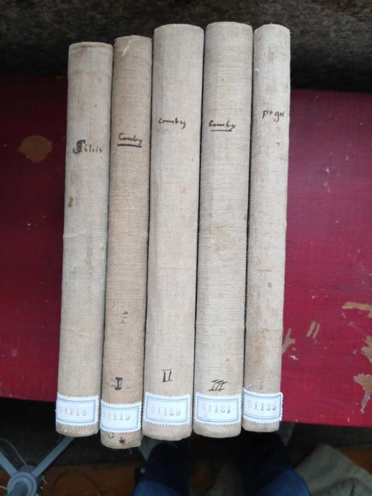 Conjunto de 5 Livros de Medicina do Início do Século XX, Encadernados