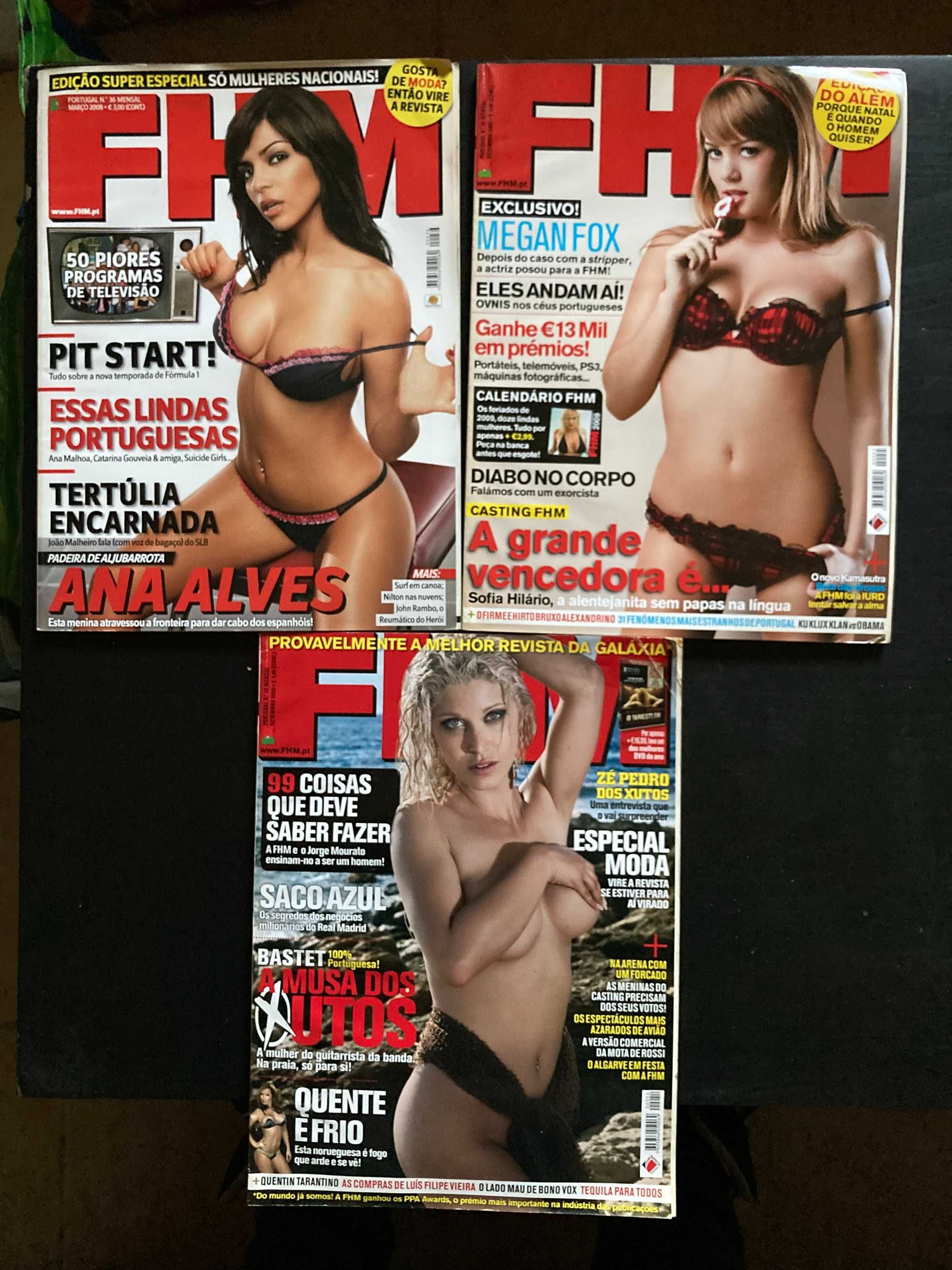 Revistas Maxim,FHM, Russia, Uk etc