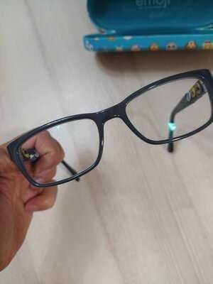 детские очки  оправа для зрения EMOJI 03 чехол