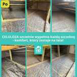 Izolacje Wdmuchiwane - Celuloza / Wełna Skalna - ocieplanie stropów