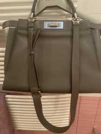 Женская сумка FENDI кожанная брендовая